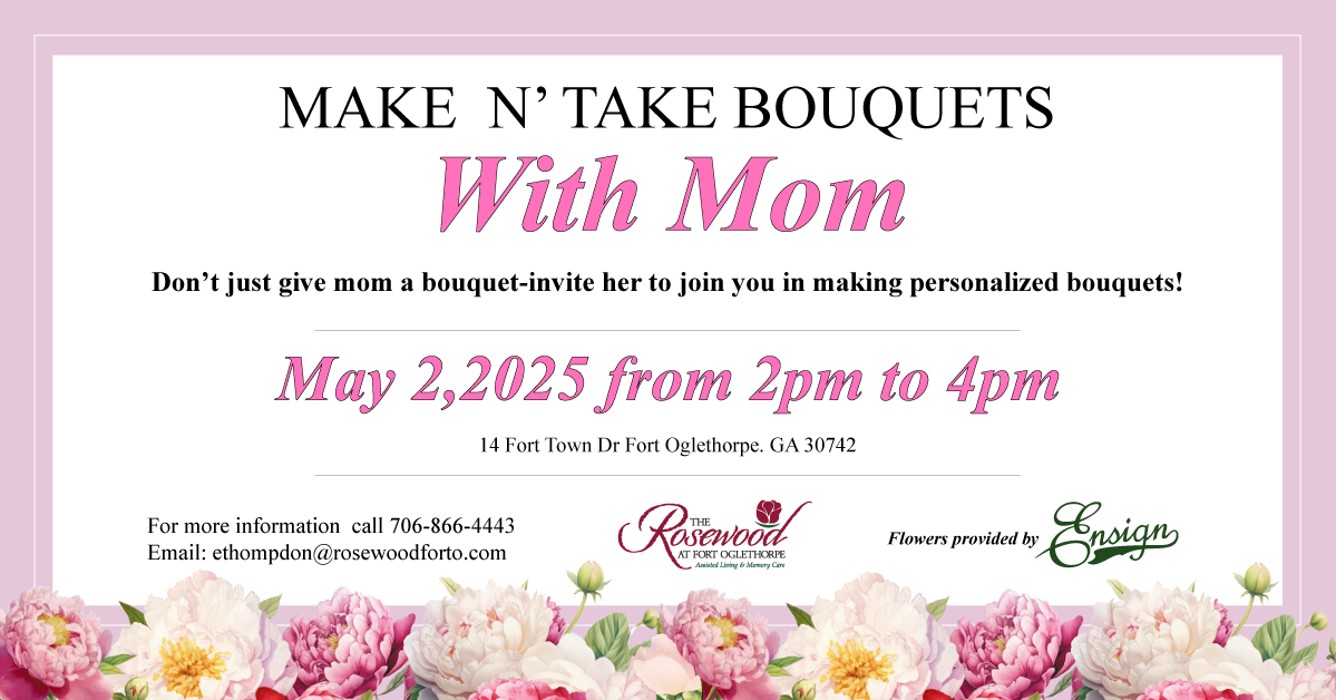 bouquest with mom