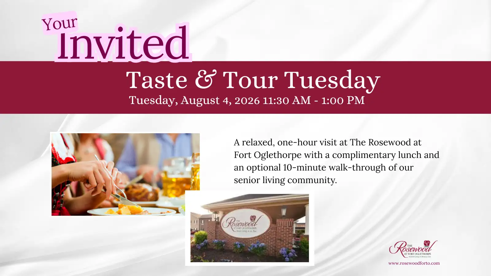 Taste & Tour Tuesday — August
